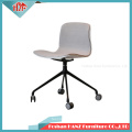 Hz-B302modern Plastic Half Cover Fabric with Office Leisure Chair with Wheels